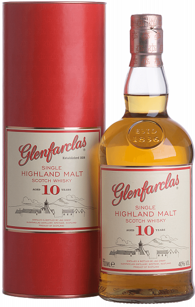 Glenfarclas Single Malt Scotch Whisky 10 y.o. (Подарочная упаковка), 0.7 л в Москве