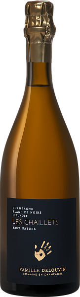 Игристое вино Lieu-Dit Les Chaillets Blanc De Noirs Brut Nature Champagne AOC Famille Delouvin, 0.75 л в Москве