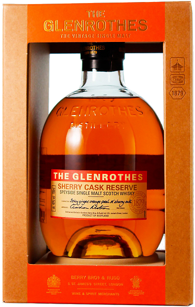 The Glenrothes Sherry Cask Reserve Speyside Single Malt Scotch Whisky(Подарочная упаковка), 0.7 л в Москве