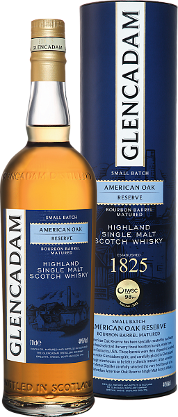 Glencadam American Oak Reserve Bourbon Barrel Matured Highland Single Malt Scotch Whisky (Подарочная упаковка), 0.7 л в Москве