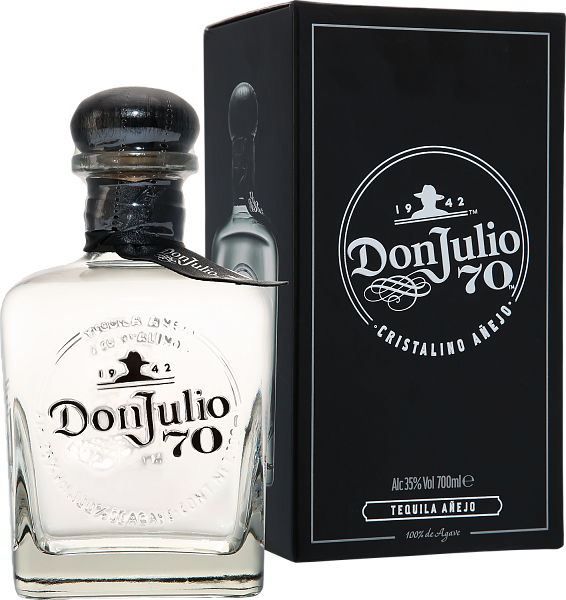 Текила Don Julio 70 Сristalino Anejo (Подарочная упаковка), 0.7 л в Москве