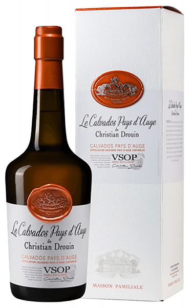 Christian Drouin VSOP Calvados Pays d'Auge AOC (Подарочная упаковка), 0.7 л в Москве