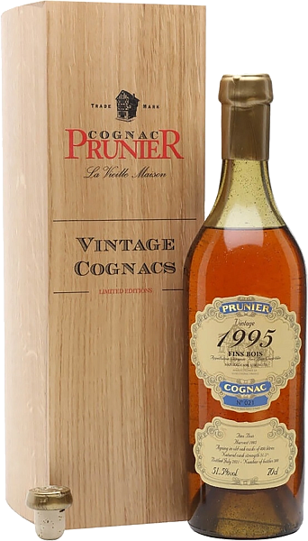 Prunier 1995 Fins Bois Cognac (wooden box), 0.7 л в Москве
