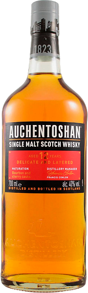 Виски Auchentoshan Single Malt Scotch Whisky 12 y.o., 0.7 л в Москве