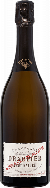 Игристое вино Drappier Brut Nature Zero Dosage Sans Soufre Champagne AOP, 0.75 л в Москве