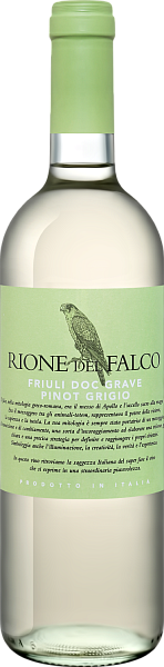 Rione del Falco Pinot Grigio Friuli Grave DOC Rione dei Dogi, 0.75 л в Москве