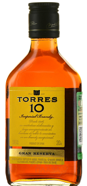 Torres 10 Gran Reserva, 0.2 л в Москве