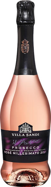 Игристое вино Il Fresco Rose Millesimato Prosecco DOC Villa Sandi, 0.75 л в Москве