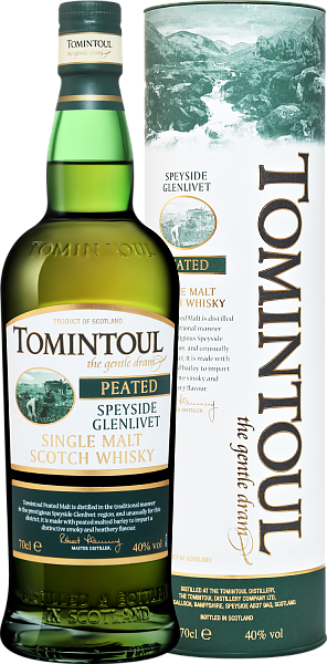 Tomintoul Speyside Glenlivet Peated Single Malt Scotch Whisky (Подарочная упаковка), 0.7 л в Москве