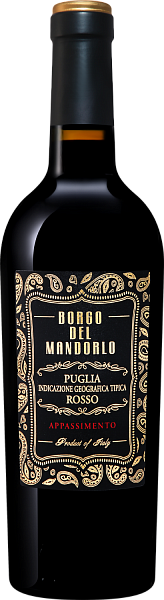 Borgo del Mandorlo Rosso Appassimento Puglia IGT Botter, 0.75 л в Москве