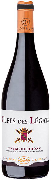 Clefs de Legats Cotes du Rhone AOC Cellier des Dauphins, 0.75 л в Москве