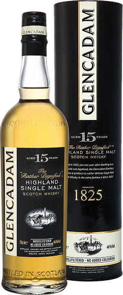 Виски Glencadam Highland Single Malt Scotch Whisky 15 y.o. (Подарочная упаковка), 0.7 л в Москве