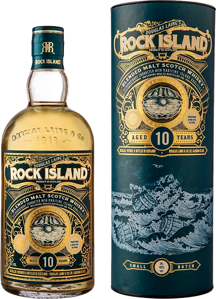 Rock Island Small Batch Blended Malt Scotch Whisky 10 y.o. (Подарочная упаковка), 0.7 л в Москве