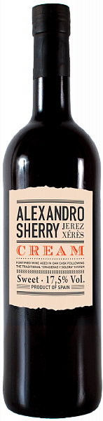 Alexandro Cream Jerez DO Aecovi-Jerez, 0.75 л в Москве