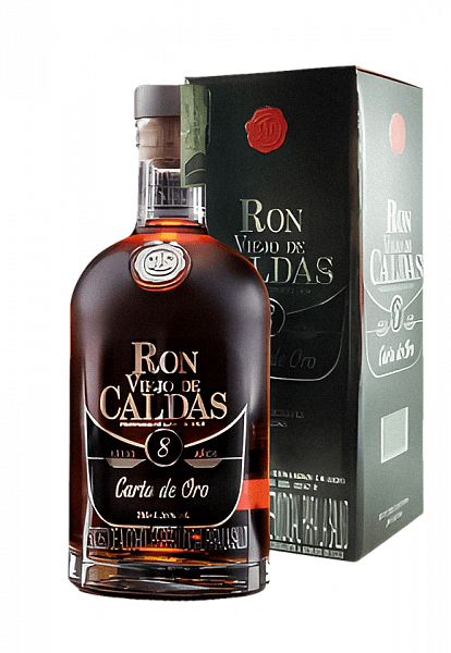 Viejo de Caldas Carta de Oro 8 years old (Подарочная упаковка), 0.7 л в Москве