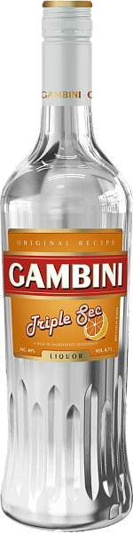 Ликёр Gambini Triple Sec, 0.7 л в Москве