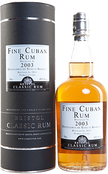 Bristol Classic Rum Fine Cuban Rum 2003 (Подарочная упаковка), 0.7 л в Москве