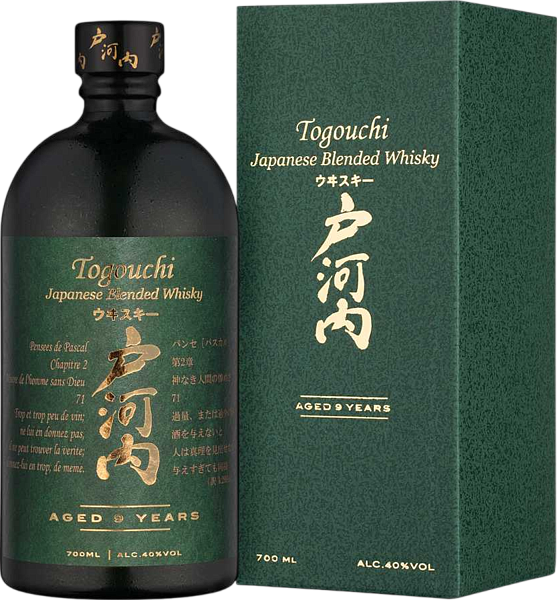 Togouchi 9 Years Old Blended Japanese Whisky (Подарочная упаковка), 0.7 л в Москве