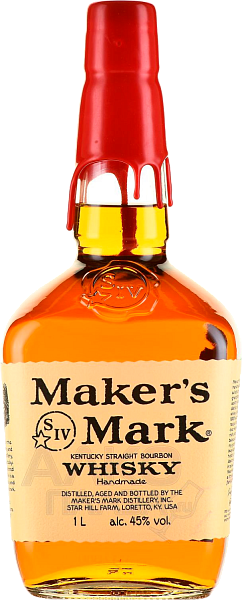Maker's Mark Kentucky Straight Bourbon Whisky, 1 л в Москве