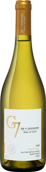G7 Chardonnay Loncomilla Valley DO Viña del Pedregal, 0.75 л в Москве