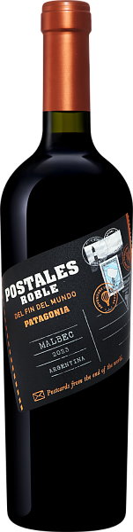 Postales Roble Malbec Patagonia IG Bodega del Fin Del Mundo, 0.75 л в Москве