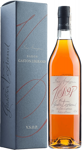 Baron Gaston Legrand Bas Armagnac VSOP (Подарочная упаковка), 0.7 л в Москве