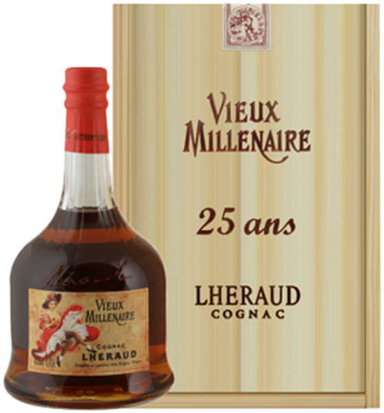 Lheraud Cognac Vieux Millenaire (Подарочная упаковка), 0.7 л в Москве