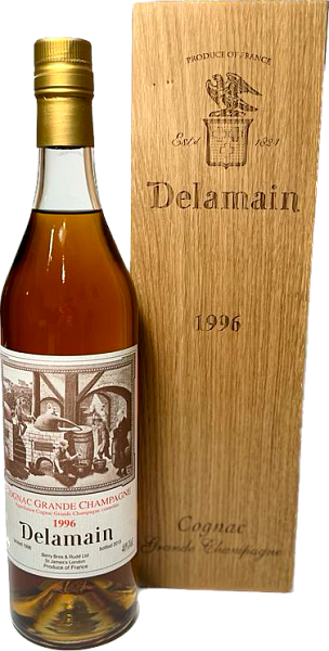 Delamain Grande Champagne Cognac Vintage 1996 Early Landed (wooden box), 0.7 л в Москве