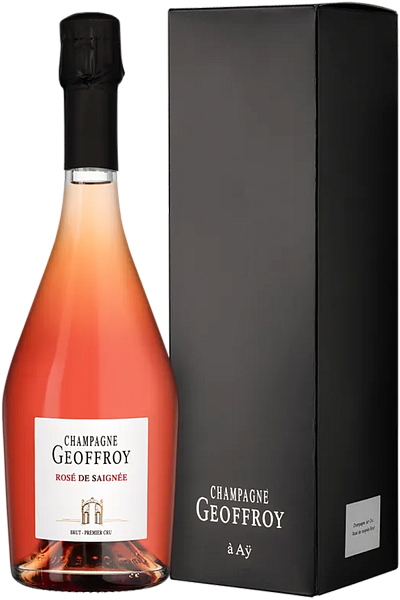 Rose de Saignee Premier Cru Brut Champagne AOC Geoffroy (Подарочная упаковка), 0.75 л в Москве