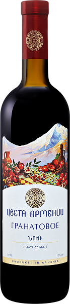 Tsveta Armenii Pomegranate Wine, 0.75 л в Москве