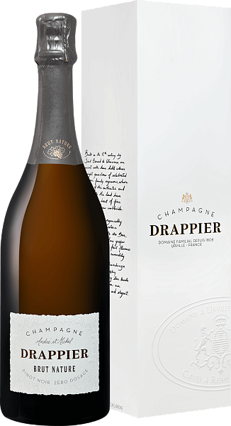 Drappier Brut Nature Zero Dosage Champagne AOP in gift box, 0.75 л в Москве