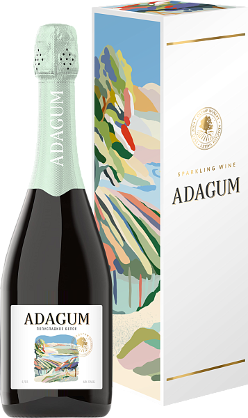 Adagum Semi-Sweet (Подарочная упаковка), 0.75 л в Москве