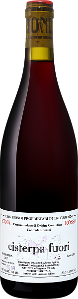 Cisterna Fuori Contrada Ronzini Etna DOC Azienda Agricola Biondi, 0.75 л в Москве