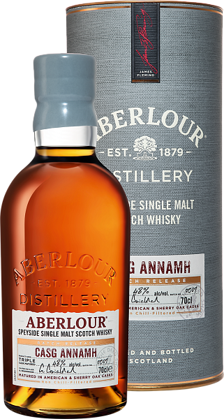 Aberlour Casg Annamh Speyside Single Malt Scotch Whisky (Подарочная упаковка), 0.7 л в Москве