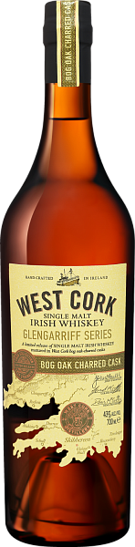 West Cork Glengarriff Series Bog Oak Charred Cask Single Malt Irish Whiskey, 0.7 л в Москве