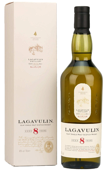 Lagavulin Islay Single Malt Scotch Whisky 8 y.o. (Подарочная упаковка), 0.7 л в Москве