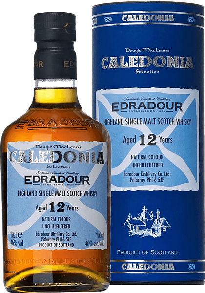 Edradour Caledonia Highland Single Malt Scotch Whisky 12 y.o. (Подарочная упаковка), 0.7 л в Москве