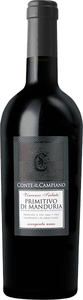 Conte di Campiano Primitivo di Manduria DOC Riserva Contri Spumanti, 0.75 л в Москве