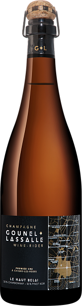 Игристое вино Le Haut Belay Premier Cru Chigny-Les-Roses Champagne AOC Gounel Lassalle, 0.75 л в Москве