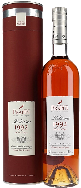 Frapin Millesime Grand Champagne 1992 (Подарочная упаковка), 0.7 л в Москве
