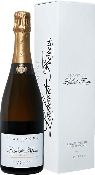 Игристое вино Ultradition Brut Champagne AOС Laherte Freres (Подарочная упаковка), 0.75 л в Москве
