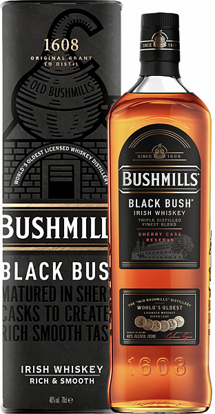 Bushmills Black Bush Blended Irish Whiskey (Подарочная упаковка), 0.7 л в Москве