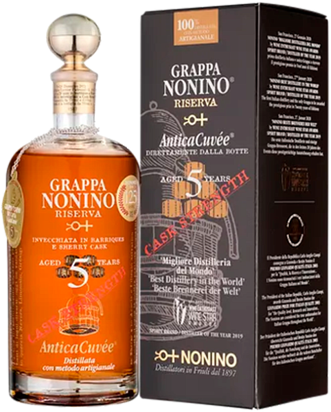 Nonino Riserva Antica Cuvee Cask Strength 59,9% (Подарочная упаковка), 0.7 л в Москве