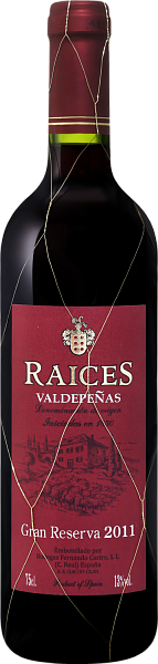Raices Gran Reserva Valdepenas DO Bodegas Fernando Castro, 0.75 л в Москве