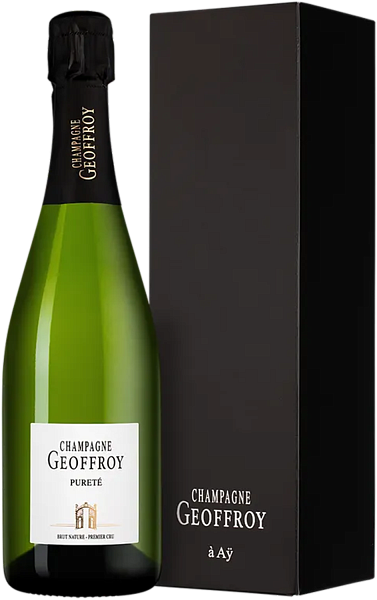 Purete Premier Cru Brut Nature Champagne AOC Geoffroy (Подарочная упаковка), 0.75 л в Москве