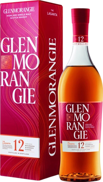 Glenmorangie Lasanta 12 y.o. single malt scotch whisky (Подарочная упаковка), 0.7 л в Москве