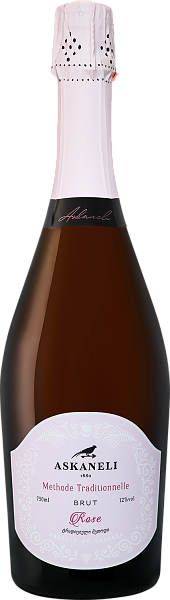 Игристое вино Askaneli Rose Brut, 0.75 л в Москве