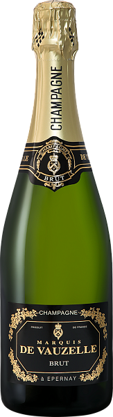 Игристое вино Marquis de Vauzelle Brut Champagne AOC Maison Burtin, 0.75 л в Москве