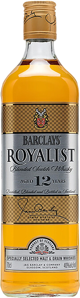 Barclays Royalist 12 y.o. Blended Scotch Whisky, 0.7 л в Москве