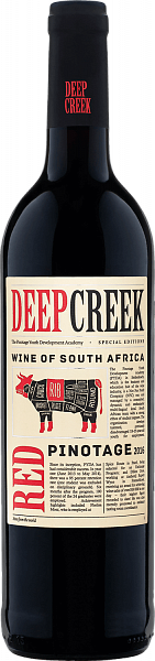 Deep Creek Pinotage Western Cape WO Origin Wine Stellenbosh, 0.75 л в Москве
